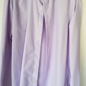 Men's shirt.  Brand new with out tags.  Lavender and white stripes. Nordstrom